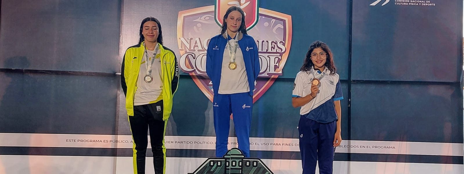 AGUASCALIENTES GANA 7 MEDALLAS EN GIMNASIA DE TRAMPOLÍN, NATACIÓN EN AGUAS ABIERTAS Y CICLISMO DE RUTA EN LOS JUEGOS NACIONALES CONADE 2024