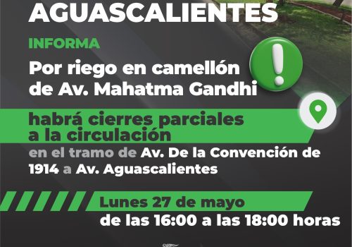 AVISO VIAL