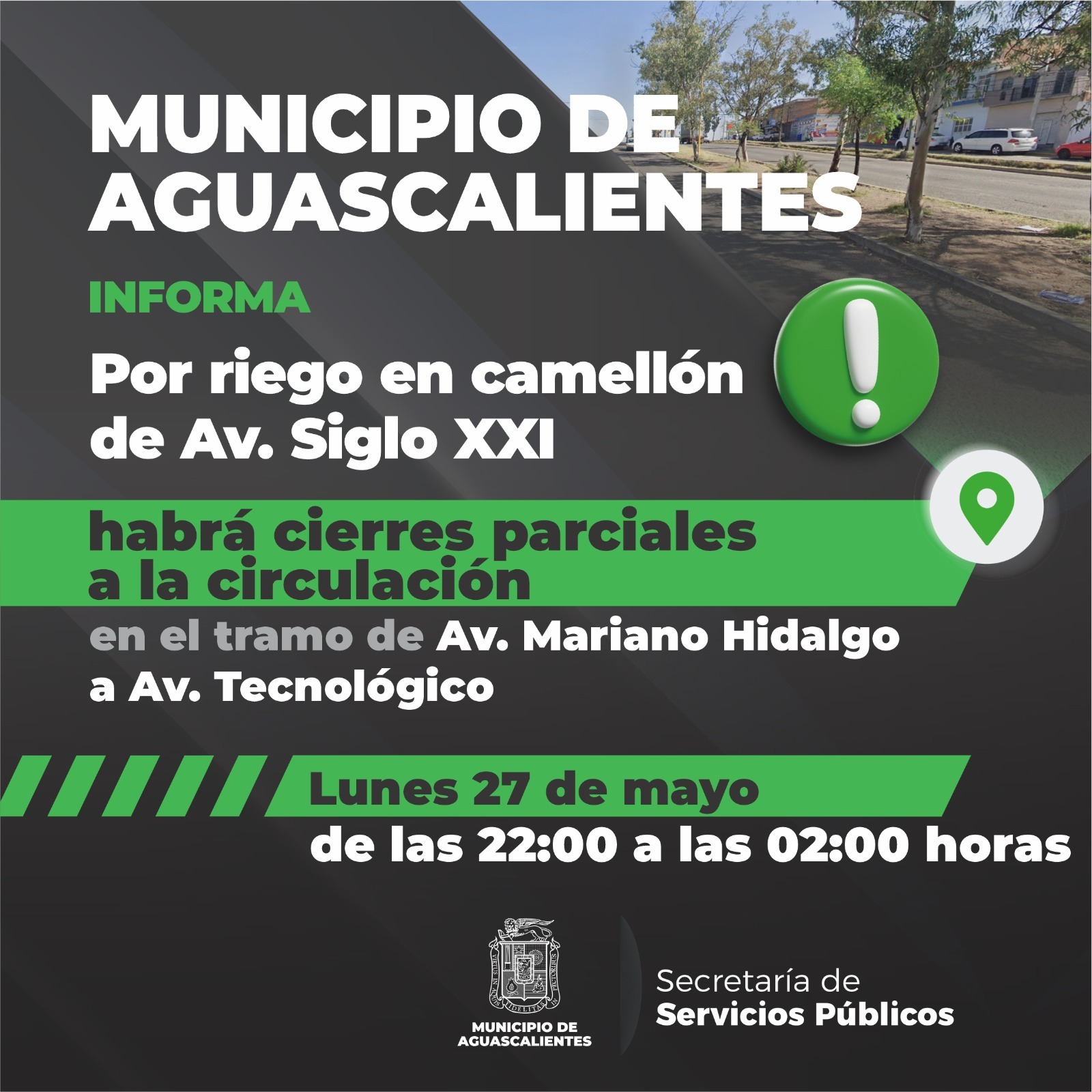 AVISO VIAL
