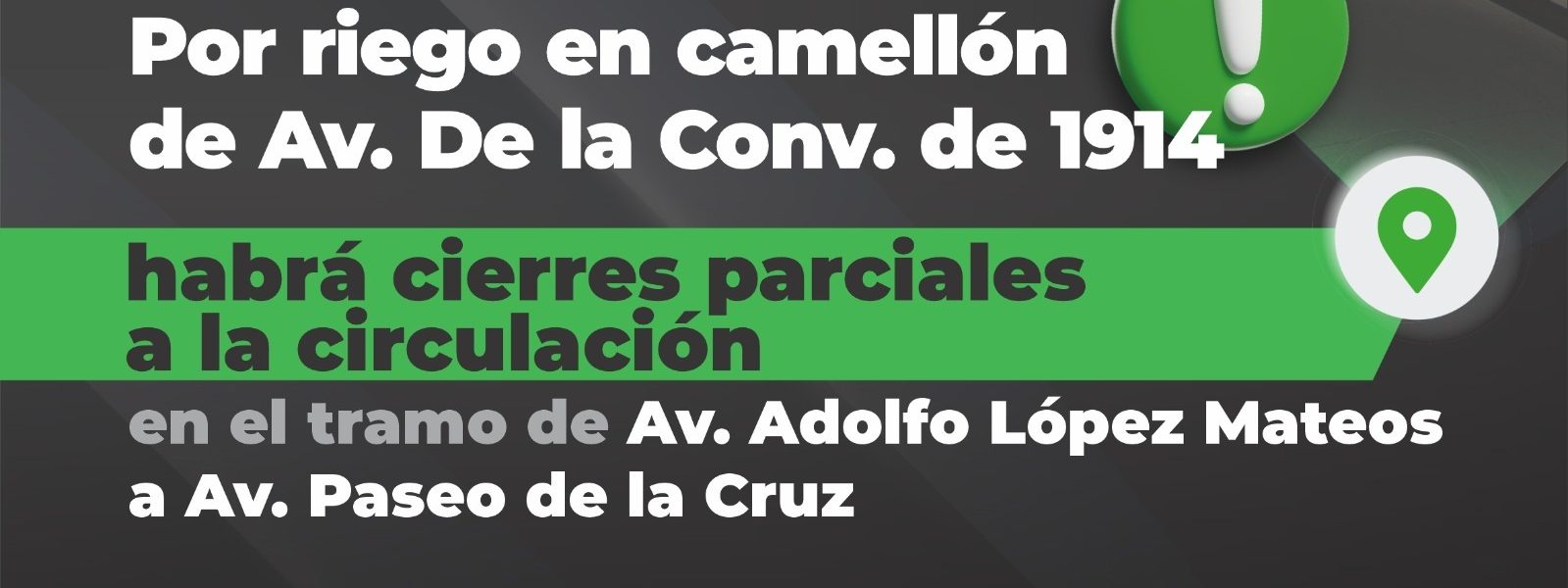 AVISO VIAL