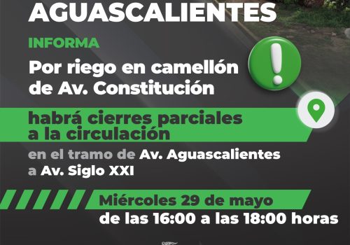 AVISO VIAL