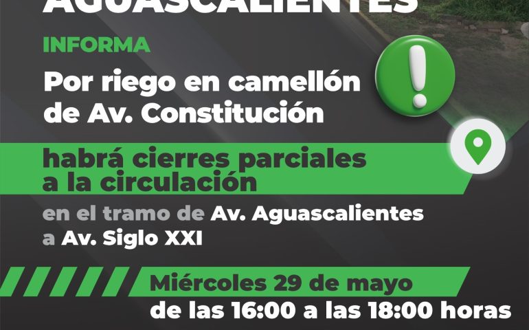 AVISO VIAL