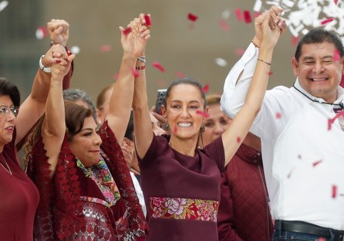 Cierra Sheinbaum su campaña en el Zocalo «Es tiempo de mujeres»
