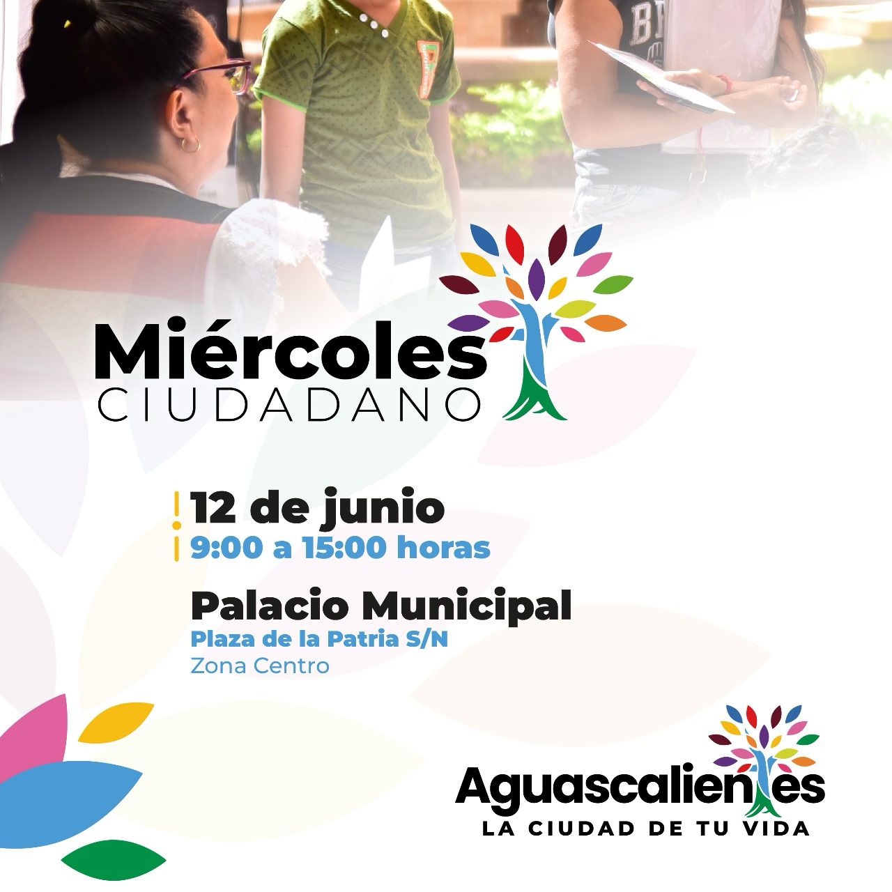 Reanudación de los Miércoles Ciudadanos en el Palacio Municipal