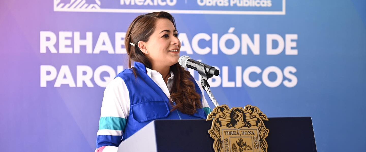 TERE JIMÉNEZ DA EL BANDERAZO DE ARRANQUE PARA LA REHABILITACIÓN DE 15 PARQUES; LA INVERSIÓN ES SUPERIOR A LOS 37 MILLONES DE PESOS