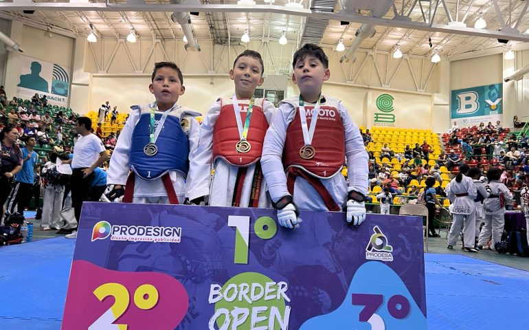 AGUASCALIENTES CONQUISTA 9 MEDALLAS EN EL ABIERTO DE LA FRONTERA DE TAEKWONDO