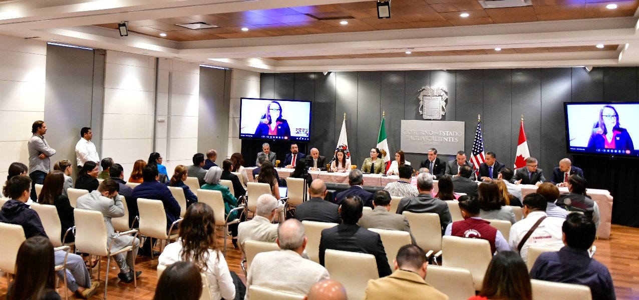 CON LA PARTICIPACIÓN DE EUA Y CANADÁ, TERE JIMÉNEZ INAUGURA ENCUENTRO SOBRE EL T-MEC Y SU IMPACTO EN LA REFORMA LABORAL