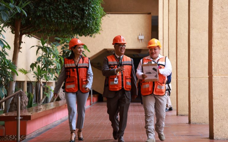 Con éxito realizó PJE simulacro de evacuación de todos sus edificios
