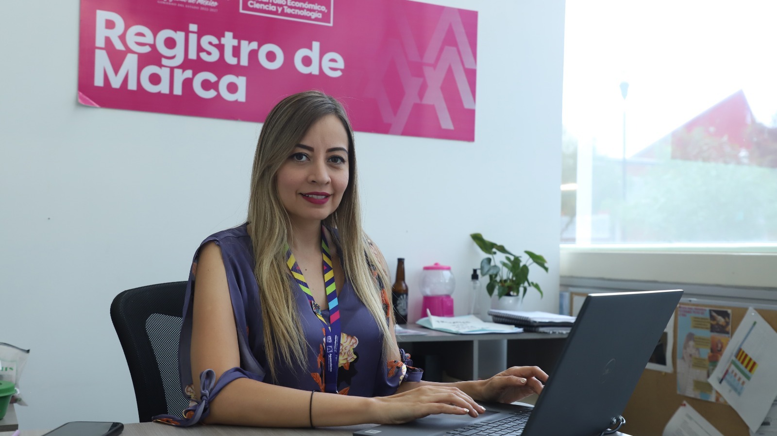 INVITA TERE JIMÉNEZ A EMPRENDEDORES A ACCEDER A LOS APOYOS PARA REGISTRAR SU MARCA A BAJO COSTO