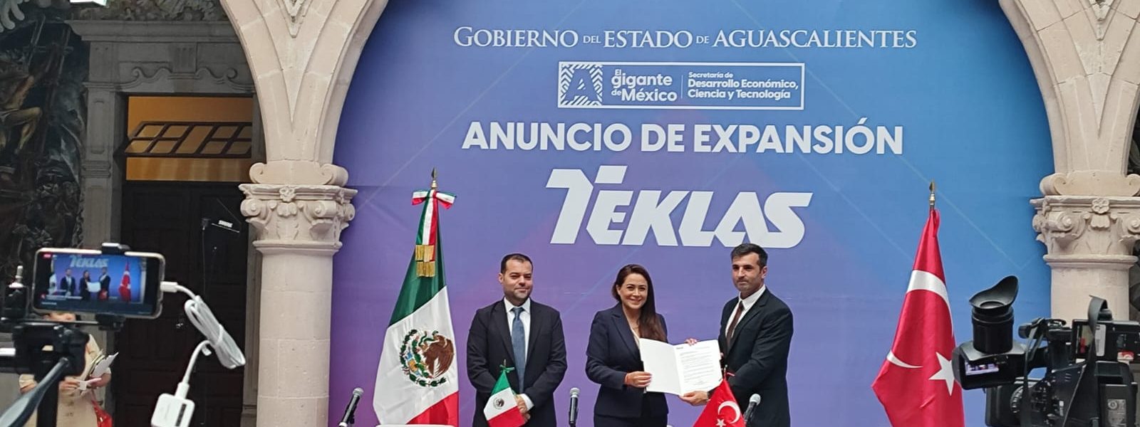¡MÁS DE 300 NUEVOS EMPLEOS, TEKLAS SE EXPANDE EN  AGUASCALIENTES!