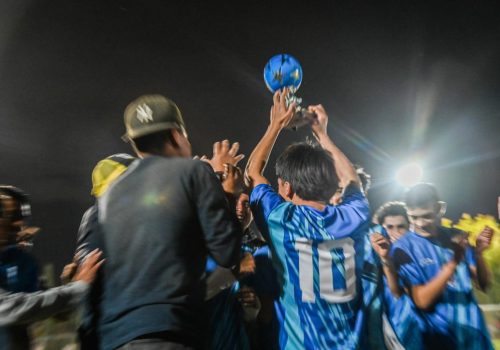 ENTREGÓ CESAR MEDINA NUEVAS LUMINARIAS LED EN LA UNIDAD DEPORTIVA LUIS DONALDO COLOSIO EN JESÚS MARÍA