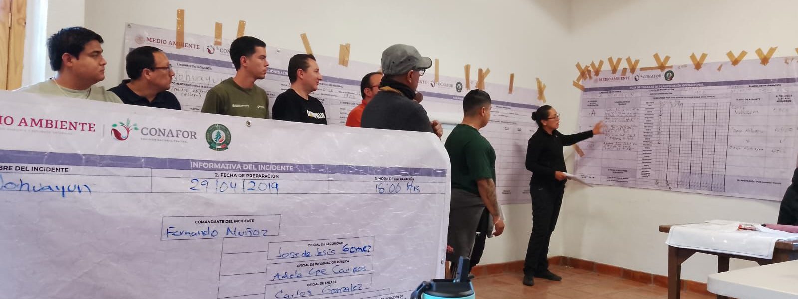 EL EQUIPO DE LA SSMAA FORTALECE SUS CONOCIMIENTOS EN MANEJO DE INCENDIOS FORESTALES
