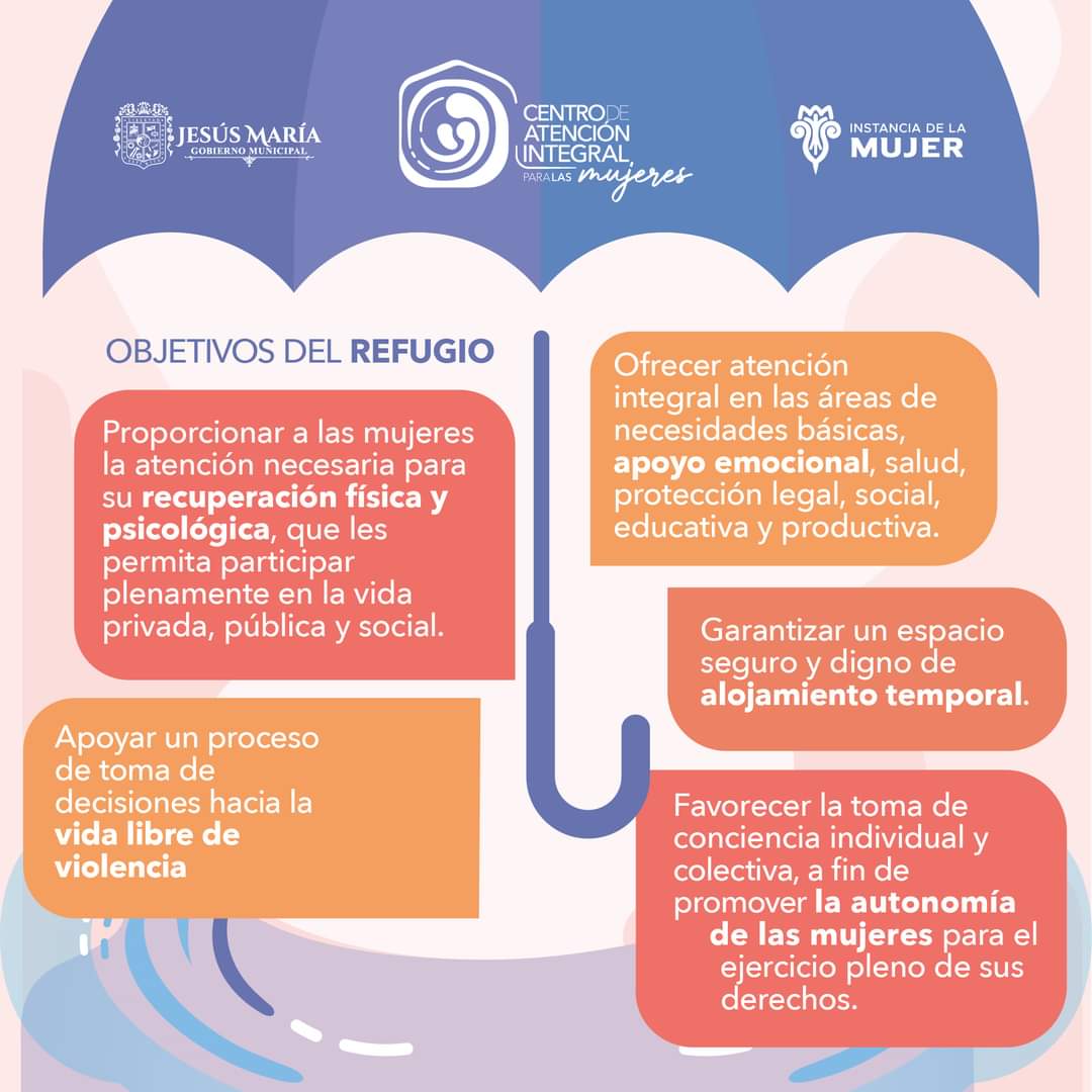 EL MUNICIPIO DE JESÚS MARÍA CUENTA CON UN CENTRO INTEGRAL PARA MUJERES EN SITUACIÓN DE VIOLENCIA