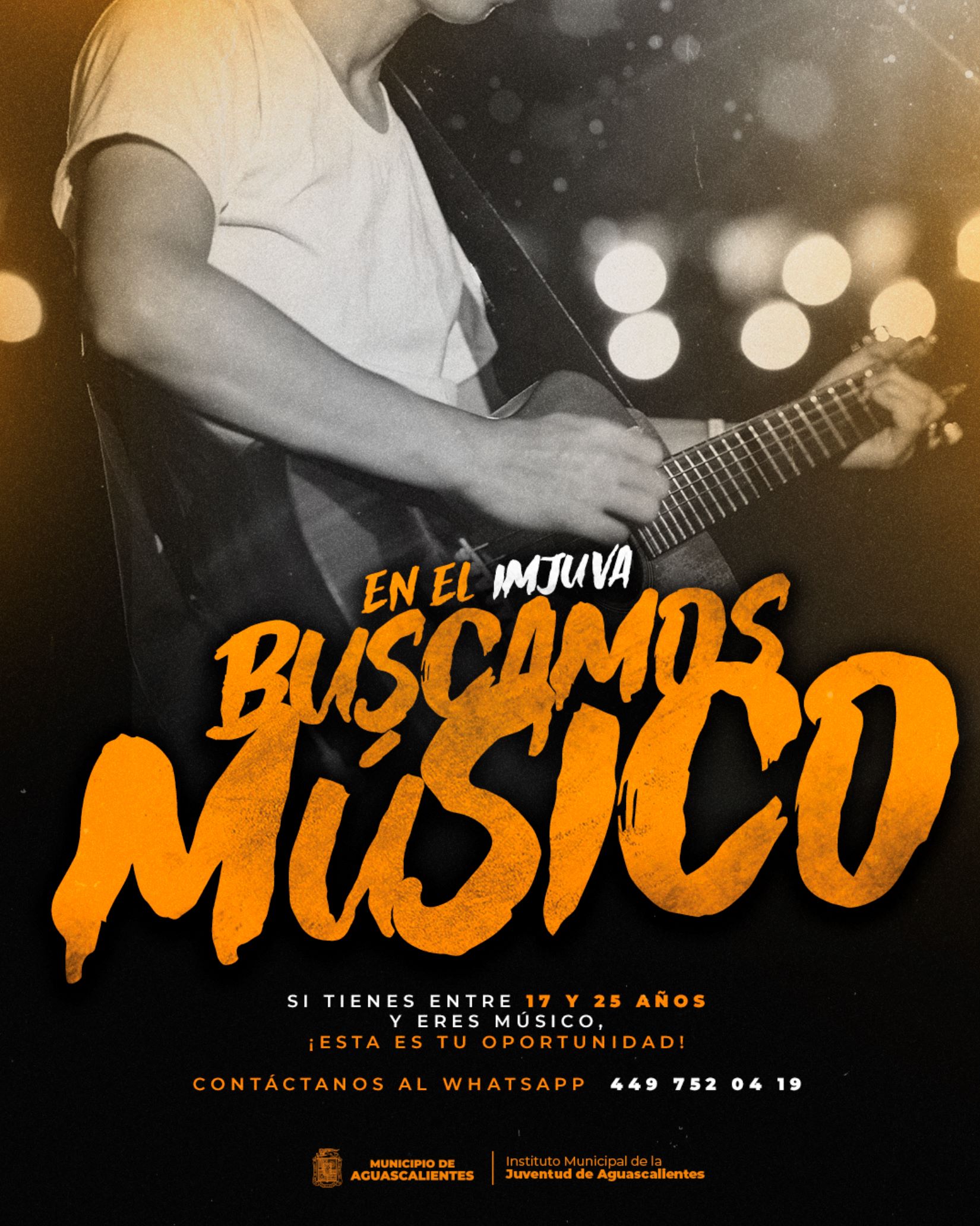 LANZA IMJUVA CONVOCATORIA PARA ENCONTRAR A JOVEN CON TALENTO MUSICAL
