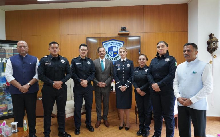 LAZOS DE COOPERACIÓN ENTRE LA UNIVERSIDAD DE RASHTRIYA RAKSHA Y LA UNPOL