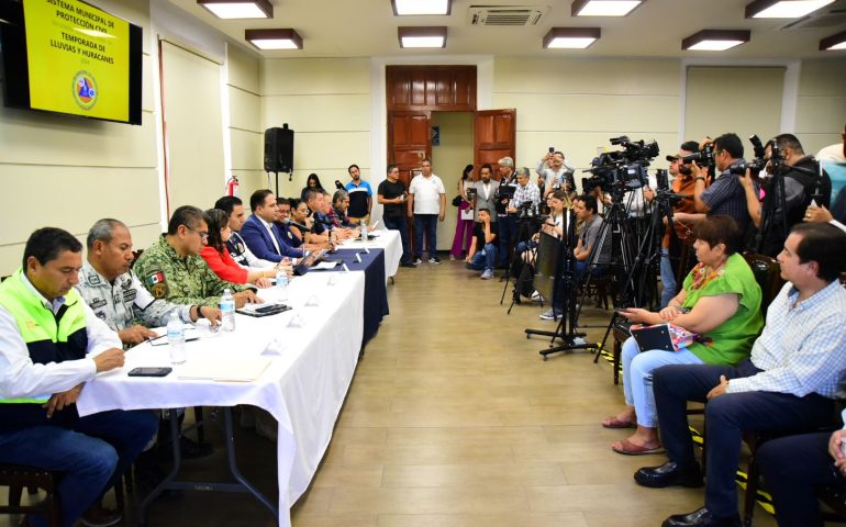 PRESENTA MUNICIPO DE AGUASCALIENTES PLAN DE CONTINGENCIAS POR TEMPORADA DE LLUVIAS Y HURACANES 2024
