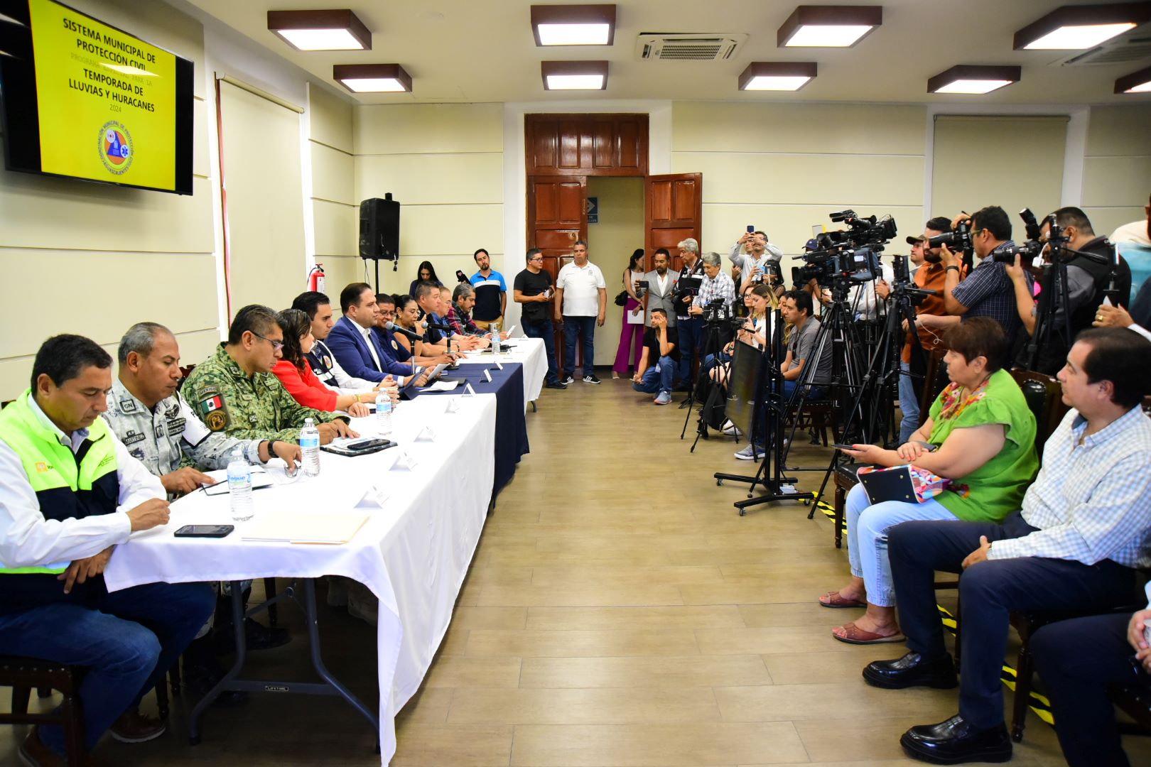 PRESENTA MUNICIPO DE AGUASCALIENTES PLAN DE CONTINGENCIAS POR TEMPORADA DE LLUVIAS Y HURACANES 2024