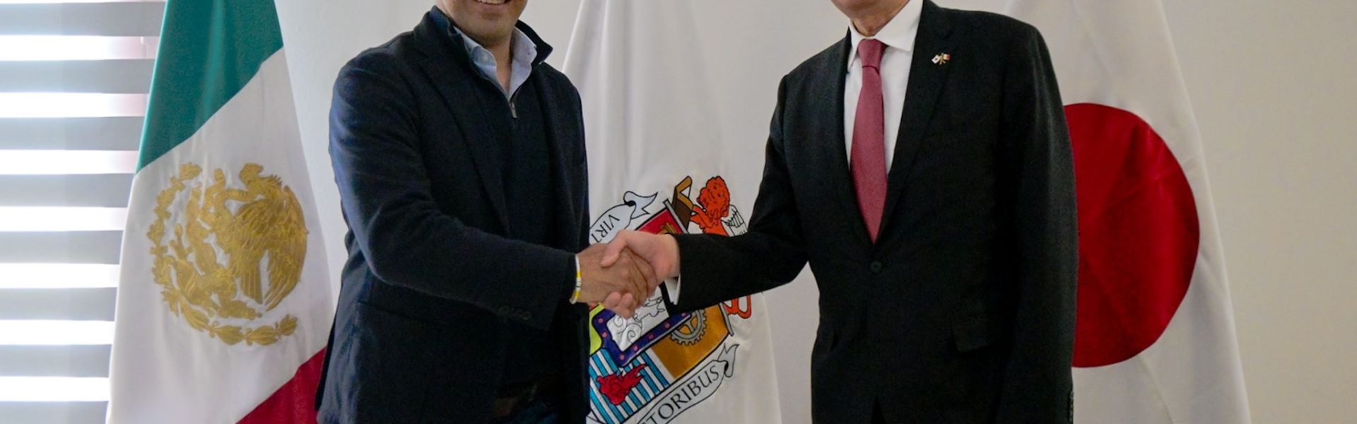 REAFIRMA LEO MONTAÑEZ LAZOS DE COLABORACIÓN CON EL CÓNSUL GENERAL DE JAPÓN EN LEÓN-MÉXICO TAKERO AOYAMA