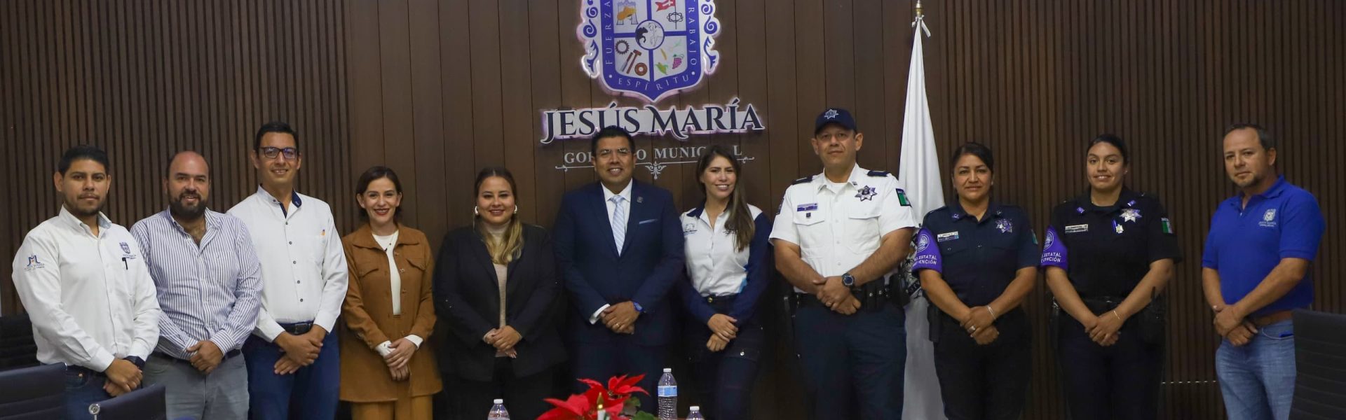 REFUERZAN COMPROMISO POR LA SEGURIDAD EN JESÚS MARÍA