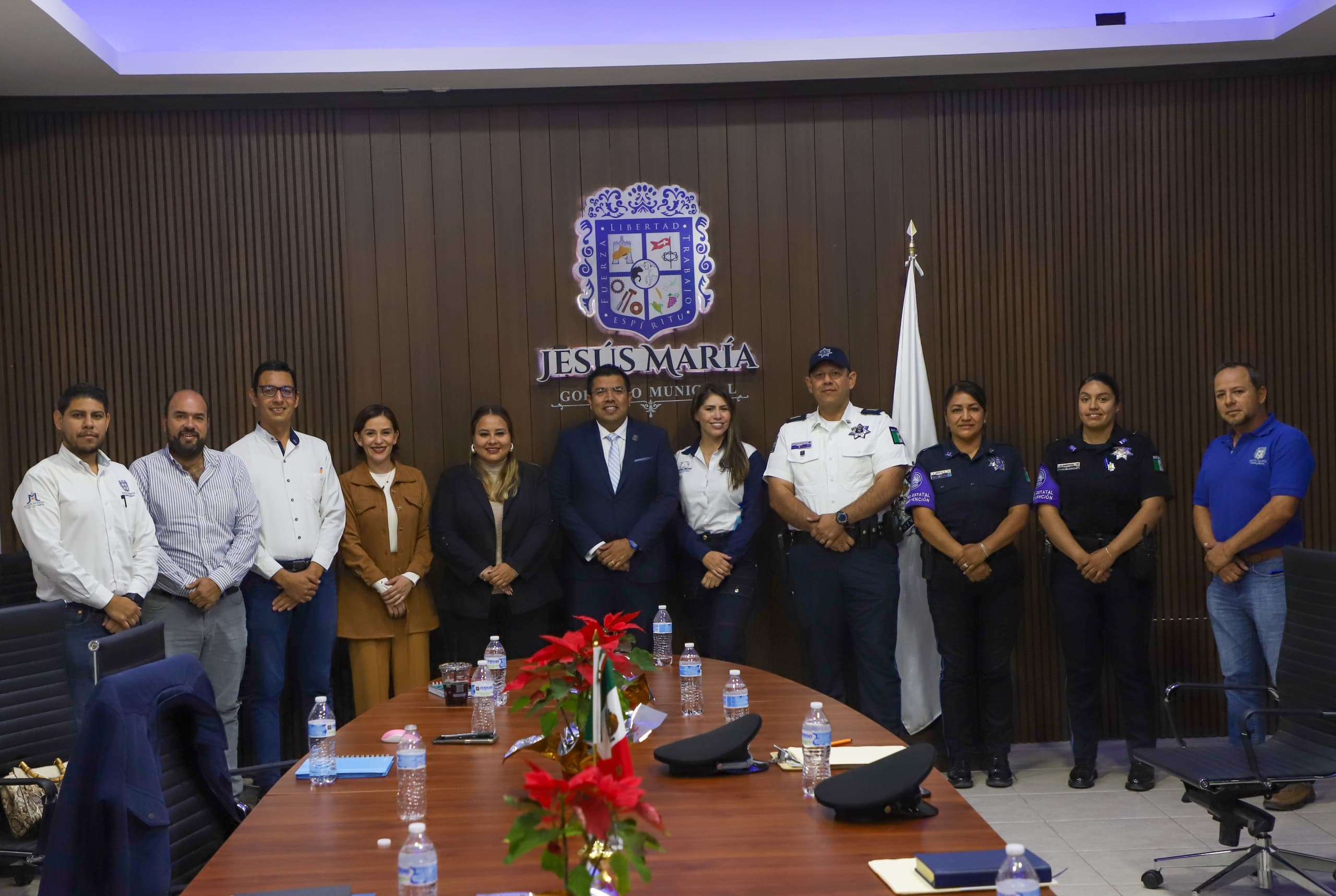 REFUERZAN COMPROMISO POR LA SEGURIDAD EN JESÚS MARÍA