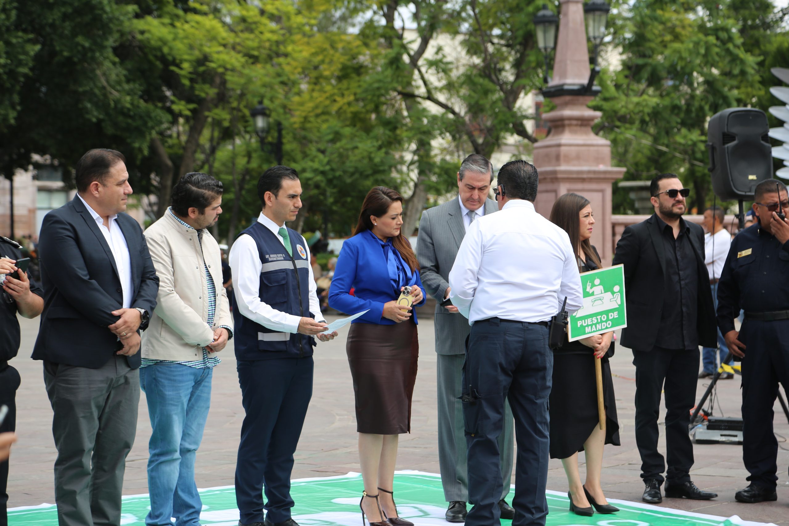 TERE JIMÉNEZ DESTACA LA IMPORTANCIA DEL TRABAJO COORDINADO EN EL SIMULACRO NACIONAL 2024