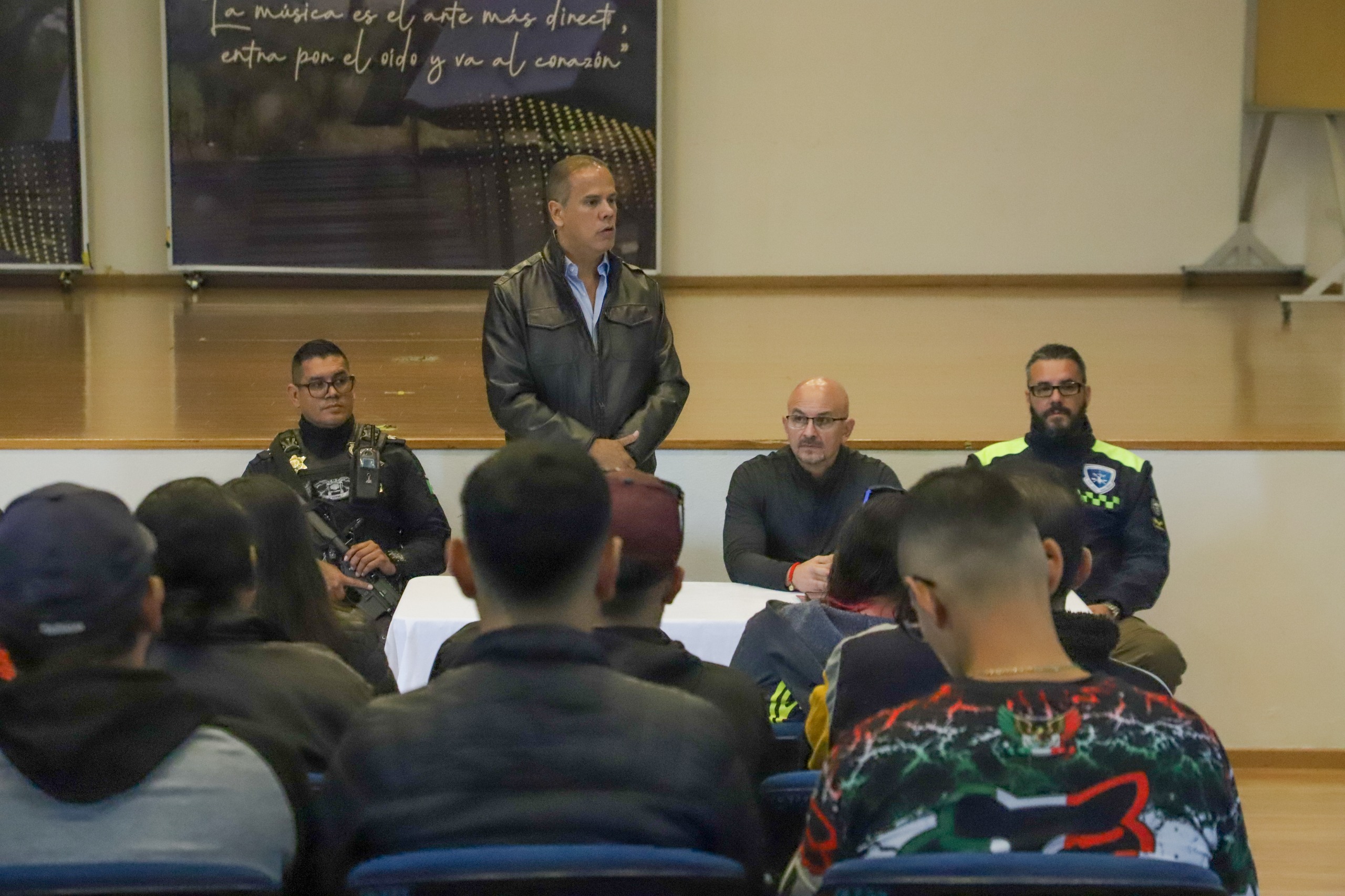 TODO LISTO PARA LA TERCERA GENERACIÓN DE LA GUARDIA CIVIL MUNICIPAL EN JESÚS MARÍA