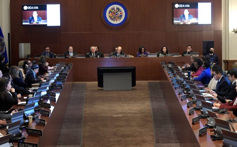 OEA convoca reunión para analizar los resultados de las elecciones en Venezuela