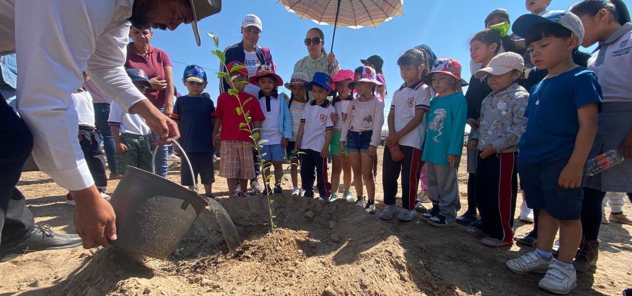 PARTICIPA EN LA PRIMERA REFORESTACIÓN MASIVA DEL AÑO ESTE SÁBADO EN EL PARQUE RODOLFO LANDEROS