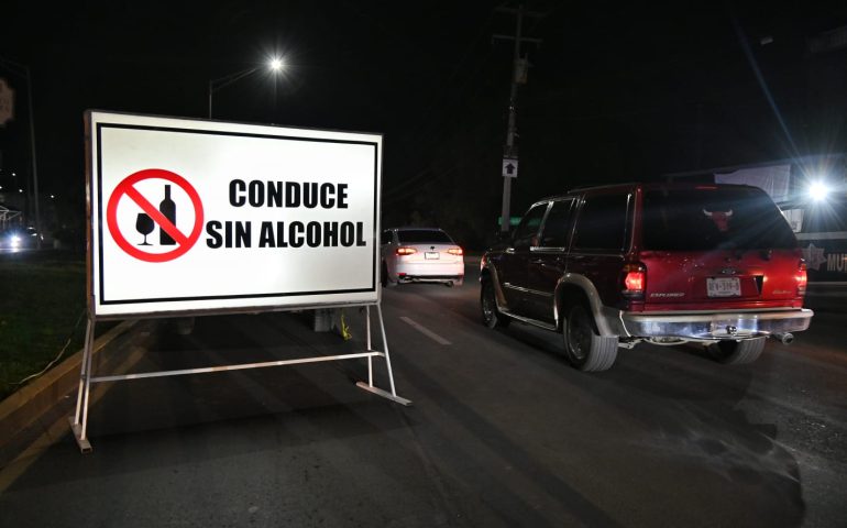 VIGILAN, LA CONTRALORÍA MUNICIPAL Y REPRESENTANTES SOCIALES, EL PROGRAMA «CONDUCE SIN ALCOHOL».