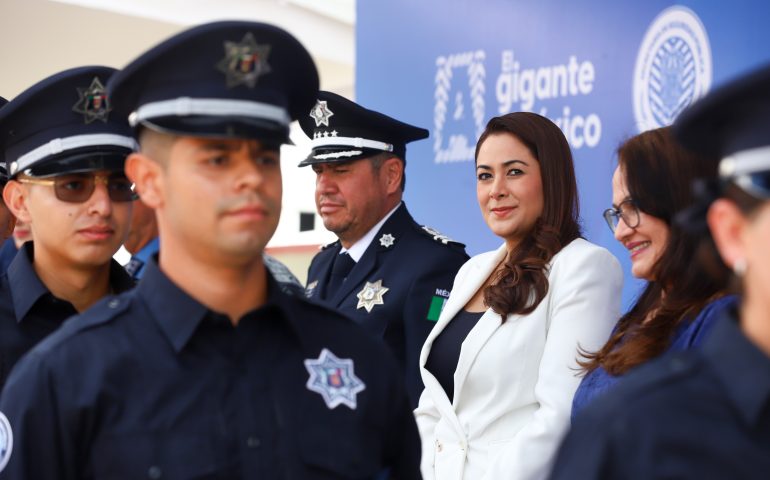 100 NUEVOS POLICÍAS SE SUMAN A LA FUERZA DEL GIGANTE