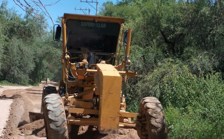 PRODUCTORES DE JESÚS MARÍA SE BENEFICIAN CON LA REHABILITACIÓN DE CAMINOS SACA COSECHAS