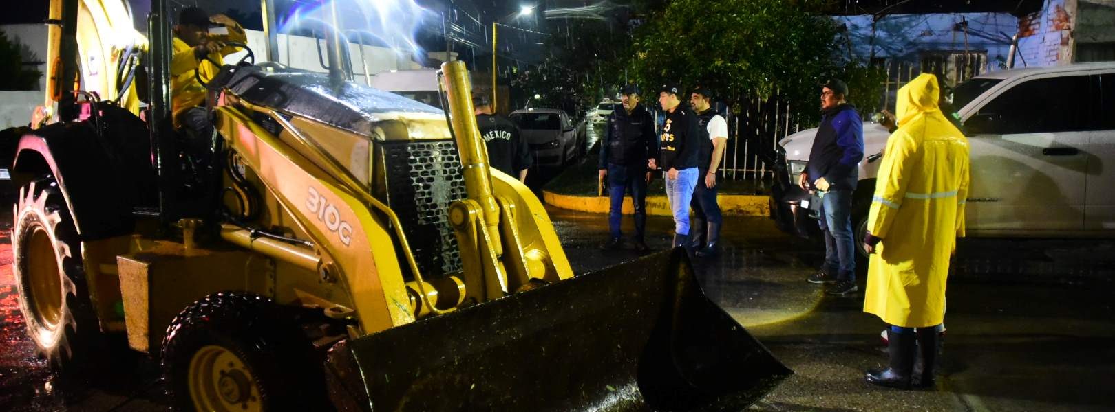 ATENDIÓ LEO MONTAÑEZ AFECTACIONES POR LAS FUERTES LLUVIAS