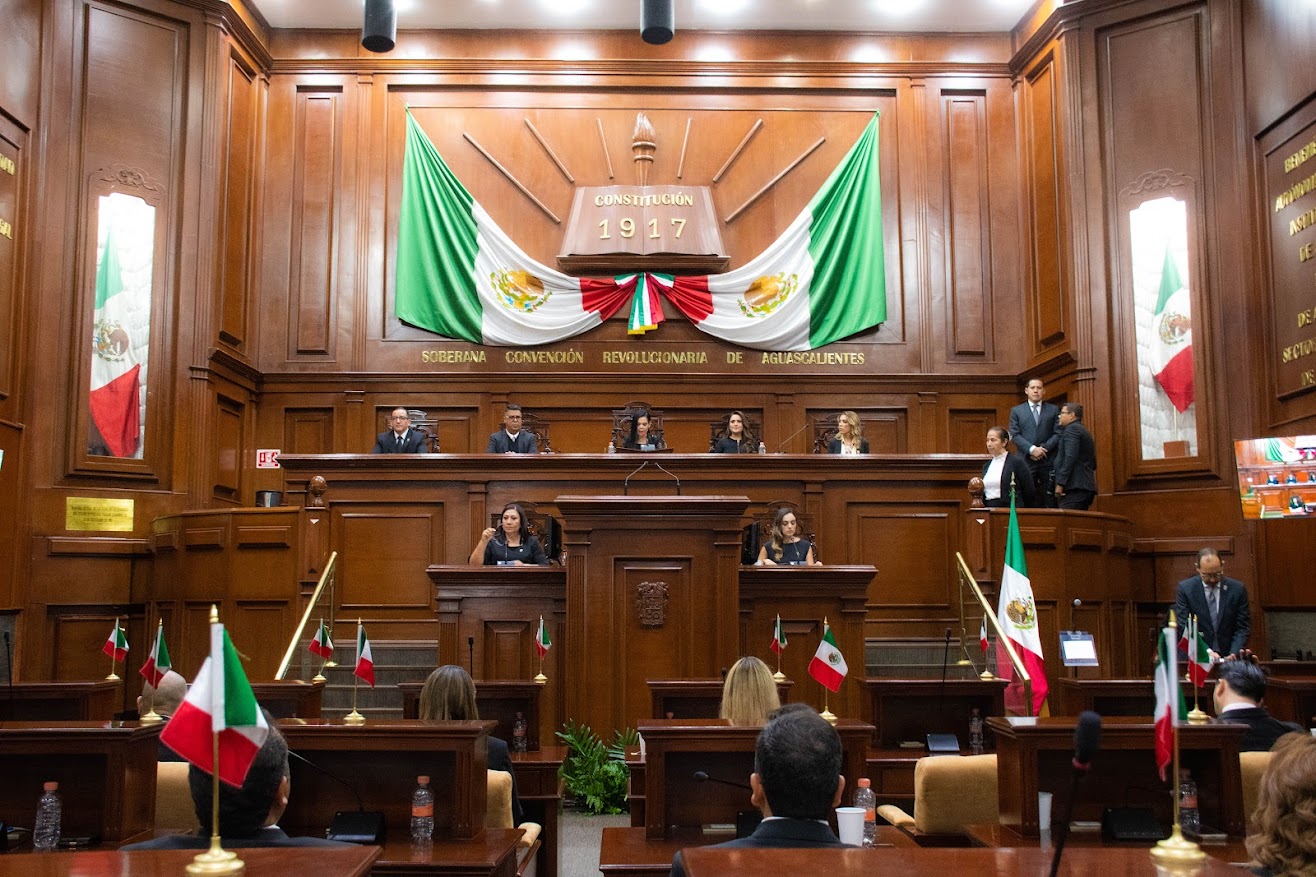 SE INSTALÓ CONSTITUCIONALMENTE LA LXVI LEGISLATURA DEL CONGRESO DE AGUASCALIENTES