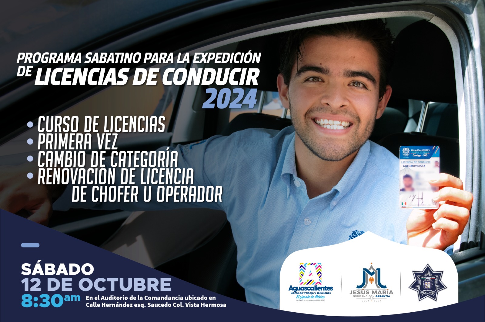 PROGRAMA SABATINO PARA LICENCIAS DE CONDUCIR 2024