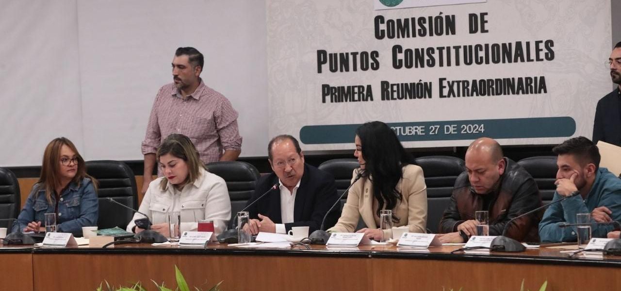 La Comisión de Puntos Constitucionales de la Cámara de Diputados discute reformas constitucionales
