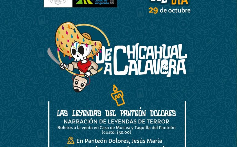 Anuncian Recorridos de Leyendas en el Panteón Dolores y la Ex Hacienda San Lorenzo