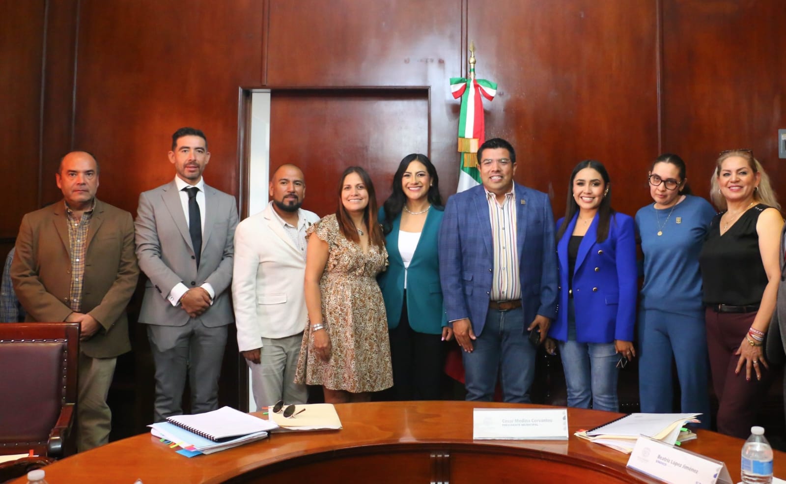 ENTREGA CÉSAR MEDINA Y CABILDO, LOS PRIMEROS NOMBRAMIENTOS A TITULARES DE SECRETARÍAS