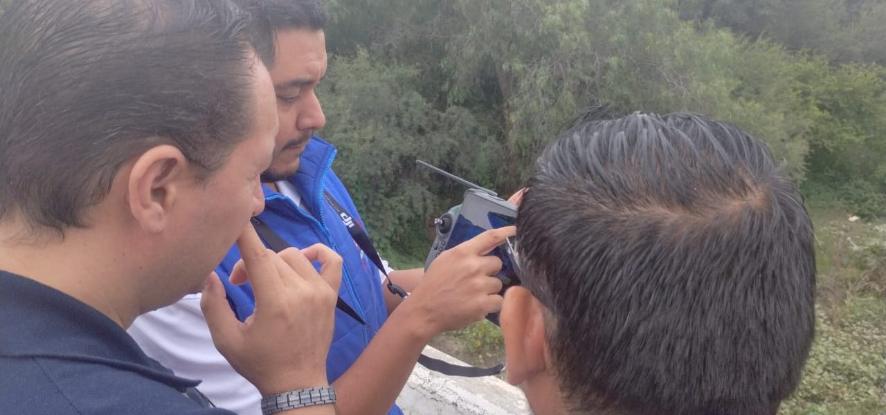 DRONES DE ALTA TECNOLOGÍA DEL C5i PATRULLAN EL RÍO SAN PEDRO