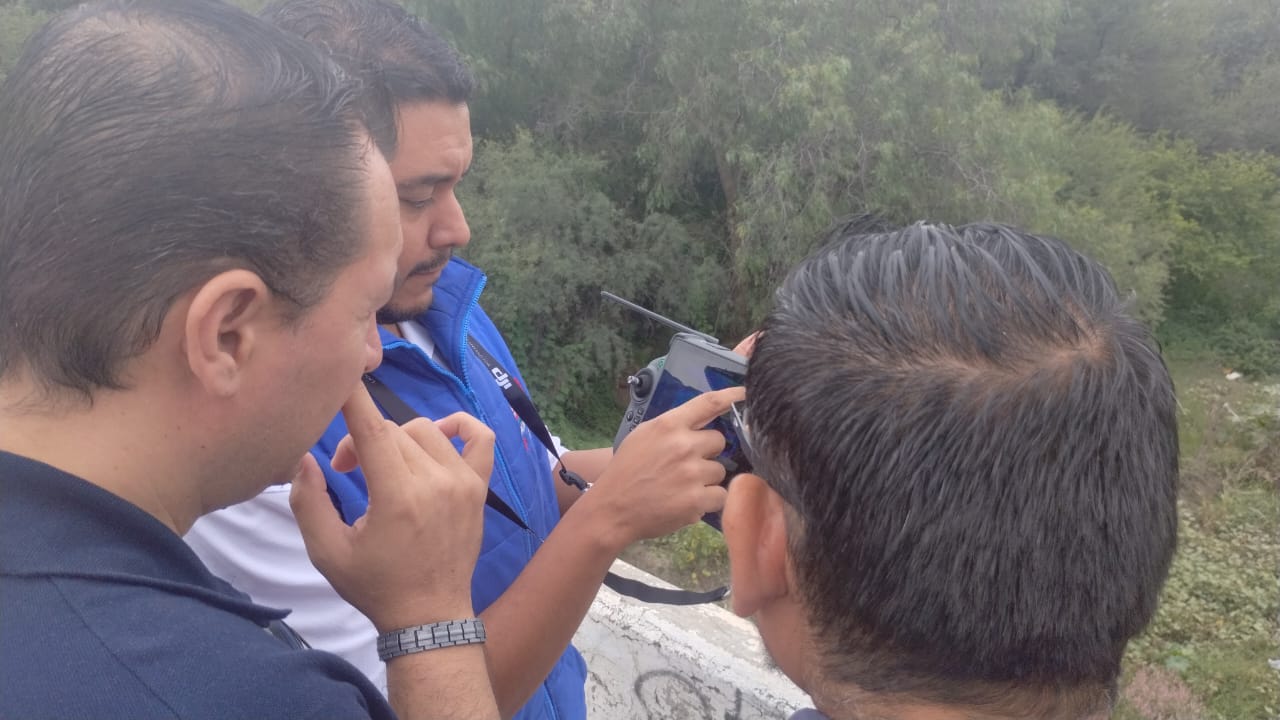 DRONES DE ALTA TECNOLOGÍA DEL C5i PATRULLAN EL RÍO SAN PEDRO