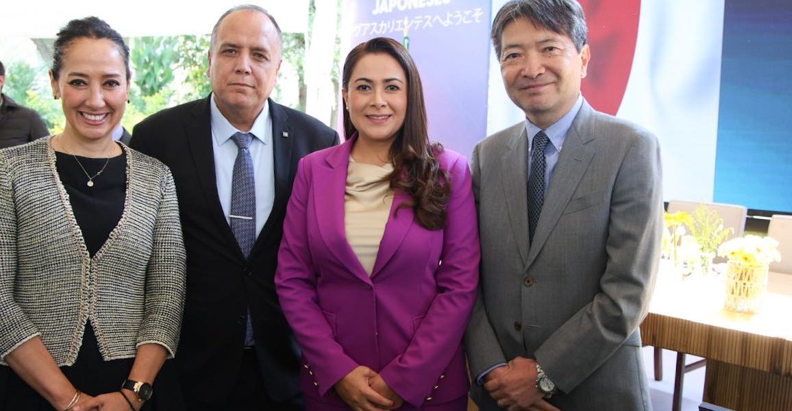TERE JIMÉNEZ SE REÚNE CON EMPRESARIOS Y DIPLOMÁTICOS JAPONESES; RECONOCE SU VALIOSA APORTACIÓN AL DESARROLLO ECONÓMICO DE AGUASCALIENTES