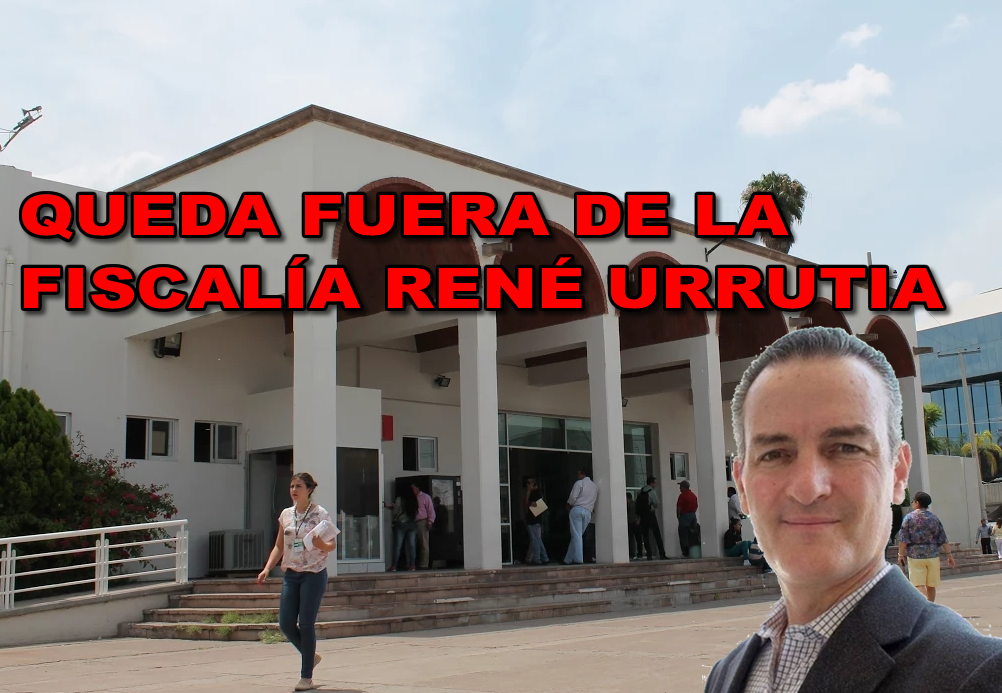 QUEDA FUERA DE LA FISCALÍA RENÉ URRUTIA