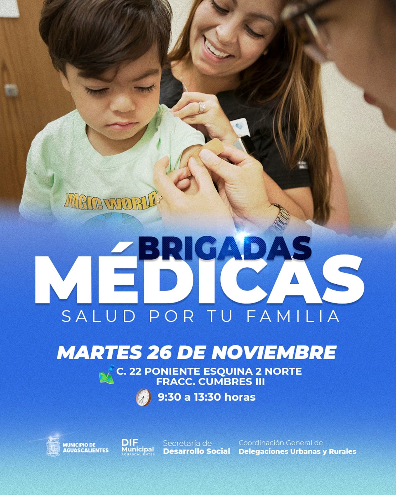 LLEVARÁ A CABO DIF MUNICIPAL BRIGADAS MÉDICAS EN CUMBRES 3 Y CALVILLITO