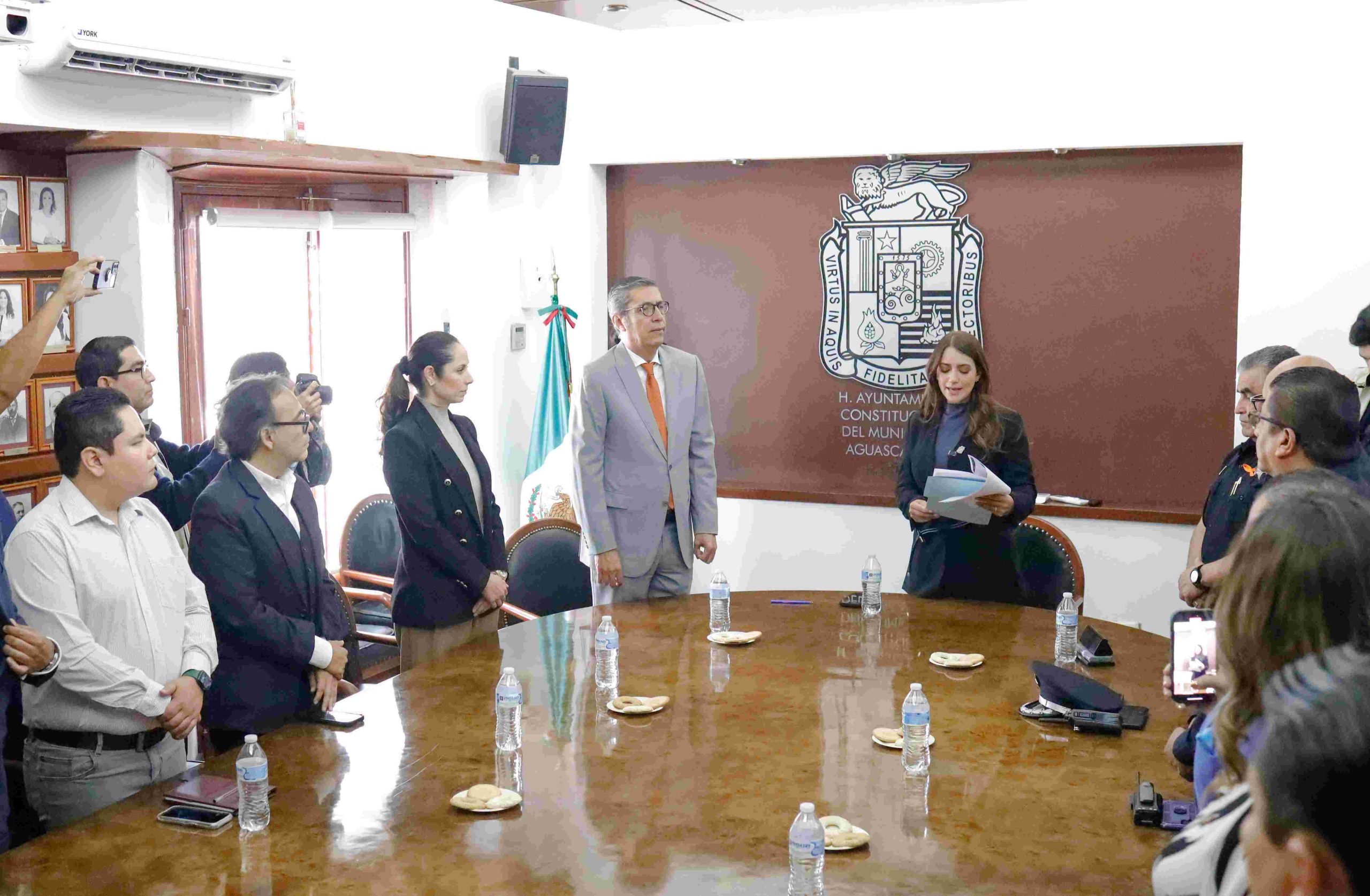 INSTALÓ EL H. AYUNTAMIENTO DE AGUASCALIENTES LA COMISIÓN PERMANENTE DE SEGURIDAD PÚBLICA Y PROTECCIÓN CIVIL