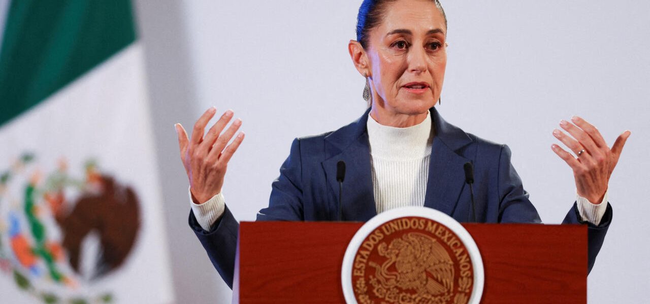 Sheinbaum: Conferencia Mañanera desde Palacio Nacional.