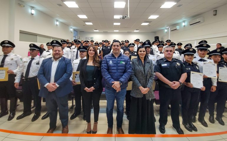 AVANZA LA PROFESIONALIZACIÓN DE LA POLICÍA MUNICIPAL DE AGUASCALIENTES