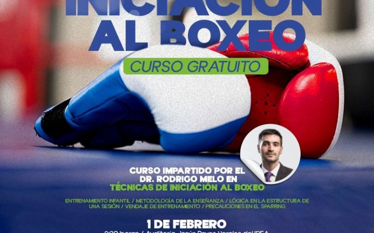 INVITAN A PARTICIPAR EN CURSO GRATUITO DE INICIACIÓN AL BOXEO