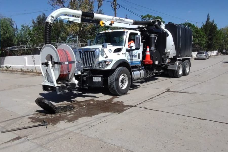 ADQUIRIRÁ MIAA NUEVO CAMIÓN PARA DESAZOLVE DE ALCANTARILLADO