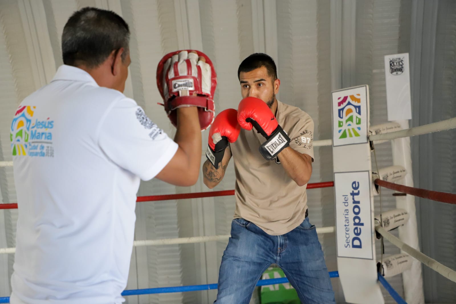EL BOXEO CRECE EN JESÚS MARÍA CON NUEVO RING PROFESIONAL