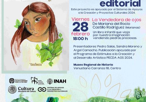 INVITA IMAC A LA PRESENTACIÓN DEL LIBRO “LA VENDEDORA DE OJOS”