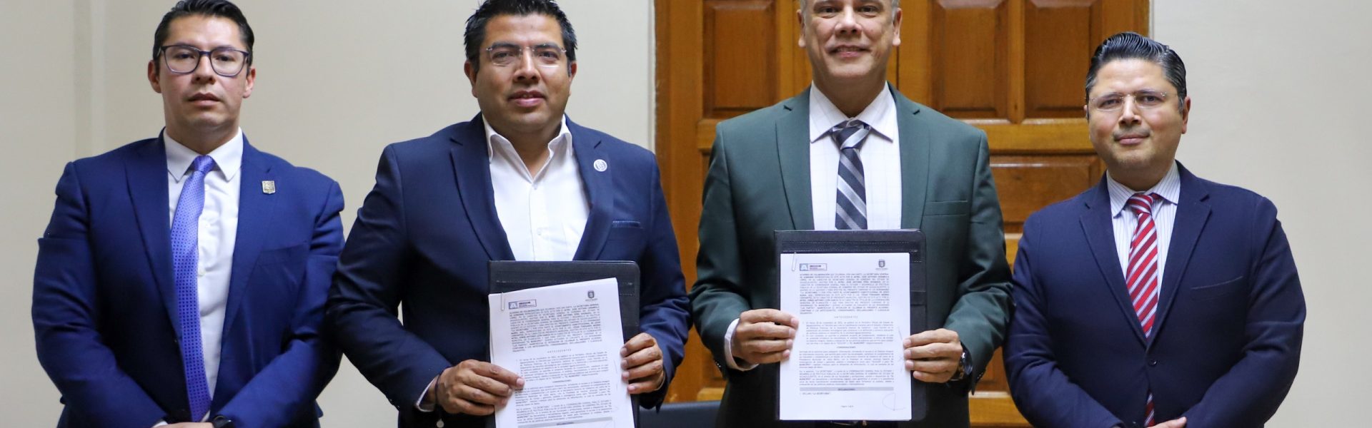 JESÚS MARÍA FIRMA CONVENIO CON SEGGOB PARA FORTALECER POLÍTICAS PÚBLICAS